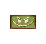 JTG - Naszywka 3D Evil Smile - Zielona