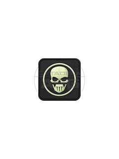 JTG - Naszywka 3D Ghost Recon Rubber Patch - Czarna/Świecąca 