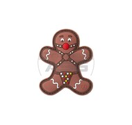 JTG - Naszywka 3D Gingerbread - Kolor