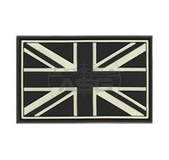 JTG - Naszywka 3D Great Britain Rubber Patch - Świecąca