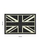 JTG - Naszywka 3D Great Britain Rubber Patch - Świecąca