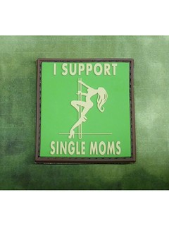 JTG - Naszywka 3D - I Support Single Moms - Multicam