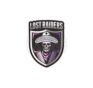 JTG - Naszywka 3D Lost Raiders Rubber Patch - Wielokolorowa