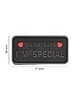 JTG- Naszywka 3D Mama Says I'm Special Patch - Czarna