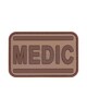 JTG - Naszywka 3D Medic Rubber Patch - Piaskowy