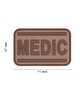 JTG - Naszywka 3D Medic Rubber Patch - Piaskowy