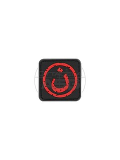 JTG - Naszywka 3D Nazarene Rubber Patch - Czarno/Czerwony