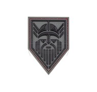 JTG - Naszywka 3D Odin Rubber Patch - Ciemny Zielony