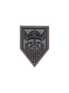 JTG - Naszywka 3D Odin Rubber Patch - Ciemny Zielony