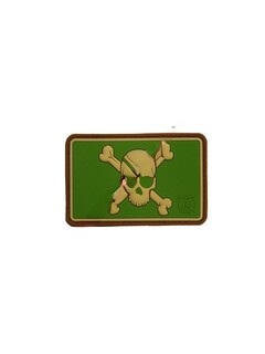 JTG - Naszywka 3D - Pirate Skull - Multicam