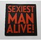 JTG - Naszywka 3D - Sexiest Man Alive - czerwona