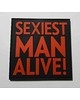 JTG - Naszywka 3D - Sexiest Man Alive - czerwona
