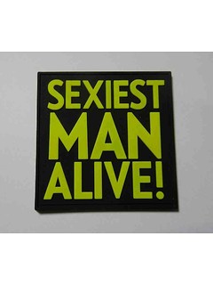 JTG - Naszywka 3D - Sexiest Man Alive - kolor