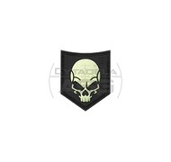 JTG - Naszywka 3D SOF Skull Rubber Patch - Świecąca