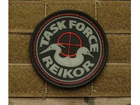 JTG - Naszywka 3D - Task Force REIKOR - fluorescencyjna