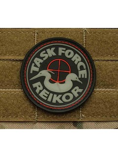 JTG - Naszywka 3D - Task Force REIKOR - fluorescencyjna