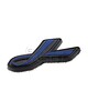 JTG- Naszywka 3D Thin Blue Line Ribbon Rubber Patch - Czarno/Niebieski