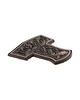 JTG - Naszywka 3D Thors Hammer Dragon Rubber Patch - Wielokolorowa