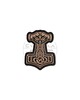 JTG - Naszywka 3D Thors Hammer Rubber Patch - Wielokolorowy