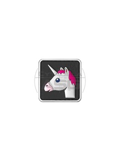 JTG - Naszywka 3D Unicorn Rubber Patch - Wielokolorowy 