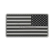 JTG - Naszywka 3D US Flag Rubber Patch Reversed - Czarny