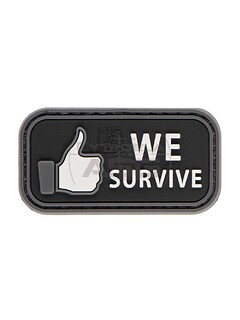 JTG - Naszywka 3D We Survive Patch - Czarny