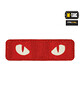 M-Tac - naszywka Cat Eyes Laser Cut Red/White