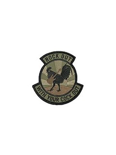 MIL-SPEC MONKEY - Morale Patch - Rock Out  - Forest