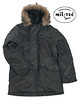 Mil-Tec - Kurtka lotnicza parka Alaska N-3B - Czarna