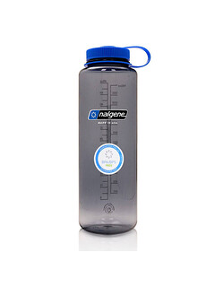 Nalgene - Butelka 48oz Silo Sustain Wide Mouth - Otwór 63 mm - 1,5L - Szary