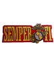 Naszywka bez rzepu Semper Fi USMC