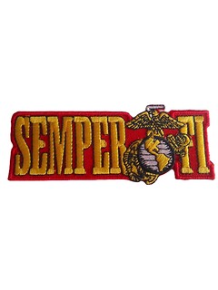 Naszywka bez rzepu Semper Fi USMC