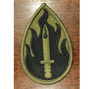 Naszywka - U.S. ARMY 63RD READINESS DIVISION - Zielona - Beaz rzepu