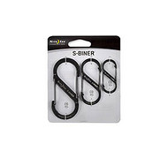 Nite Ize - S-Biner Set #2, #3, #4 - Czarny - SB234-03-01