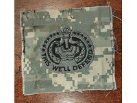 Odznaka haftowana - U.S. ARMY DRILL SERGEANT IDENTIFICATION - UCP