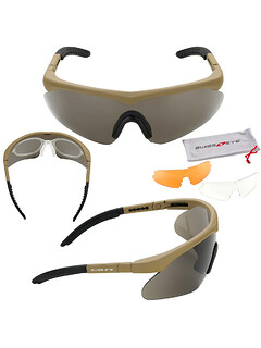 Swiss Eye - Okulary Raptor - 10162 - Brązowy