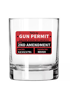 Szklanka do whisky - GUN PERMIT