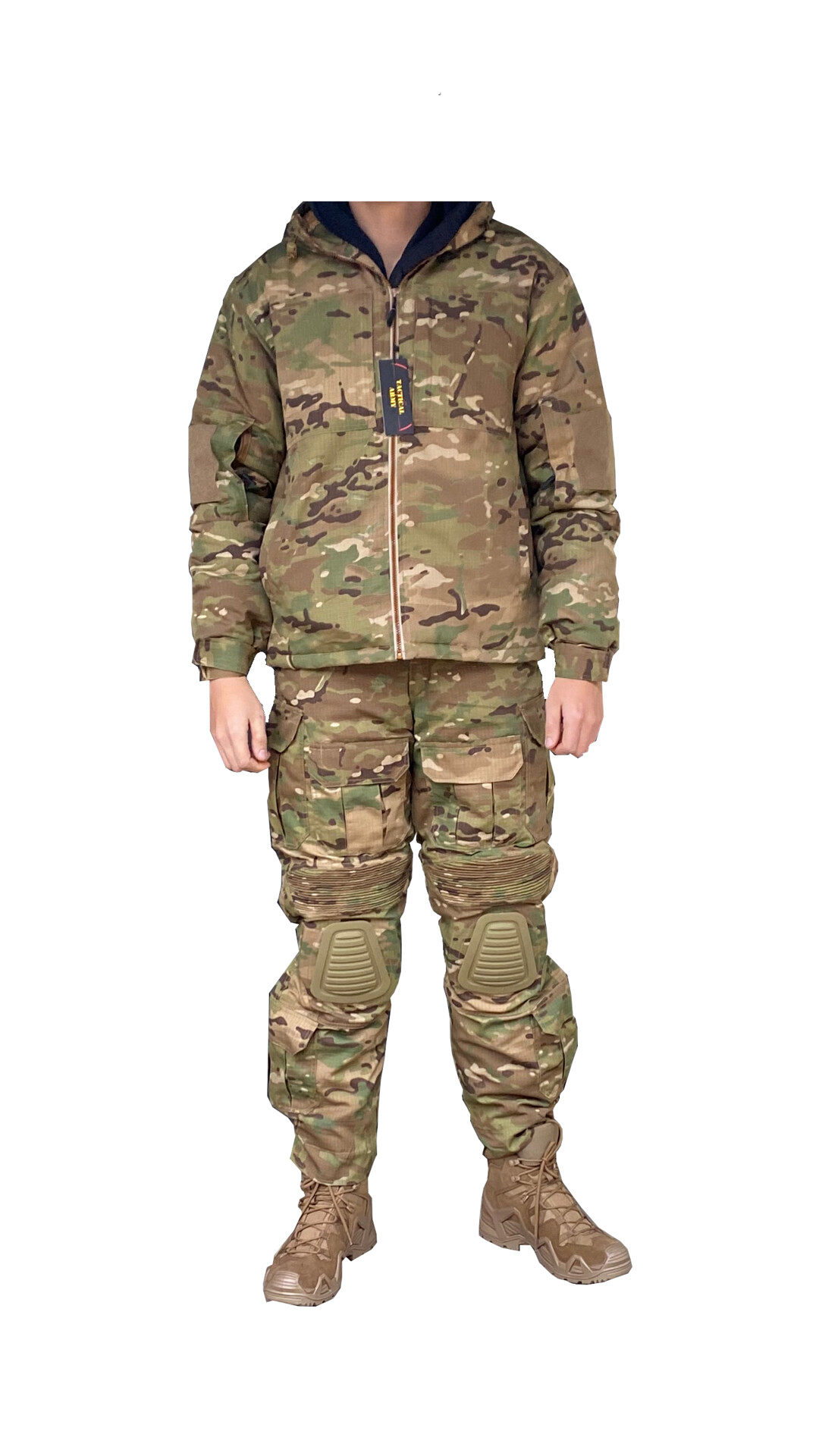 Tactical Army - Komplet odzieży zimowej multicamo - 